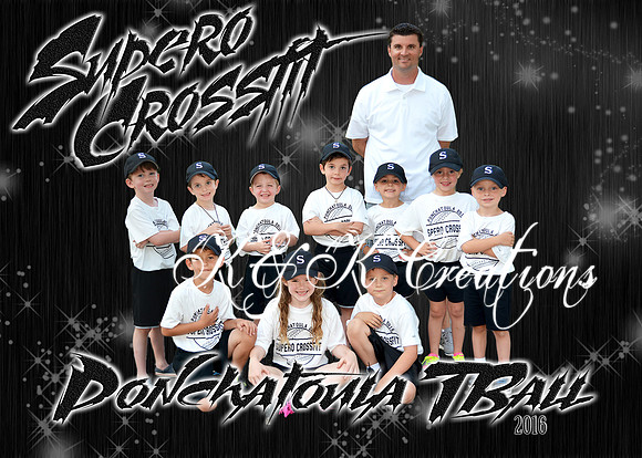 5x7 SUPERO CROSSFIT TBALL TEAM