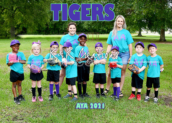 5X7 TBALL 5-6 #5 COACH ASHLEY TEAM
