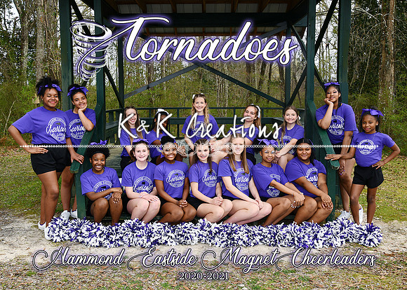 5x7 HEMS Cheerleaders team