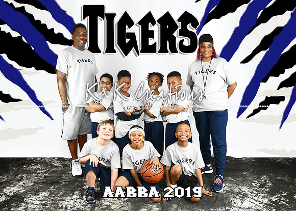 5x7 TIGERS AABBA TEAM