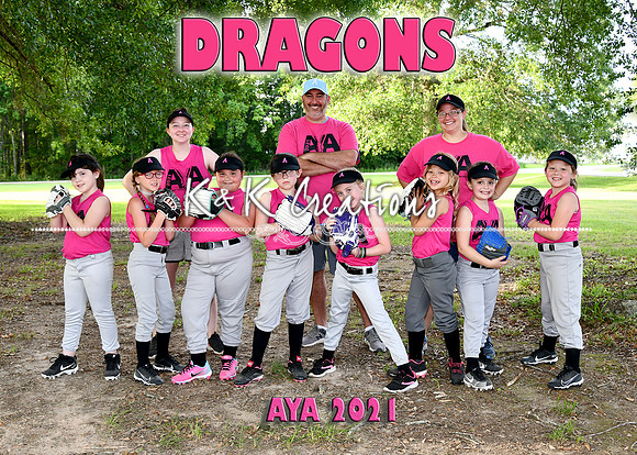 5x7 cpg #2 Drragons Coach Britney team