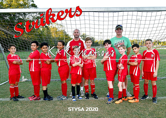 5x7 12u strikers thomas linn team
