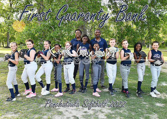 5x7 fgb girls 9-10 team