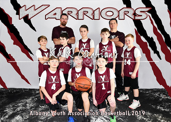5x7 boys 10-11 team 4 WARRIORS