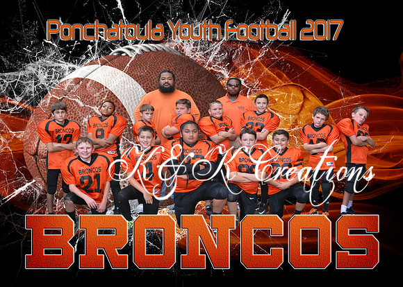5x7 BRONCOS PYF 2017 TEAM