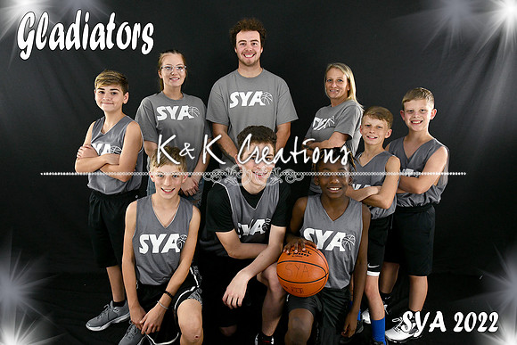 8x12 Team 17 Gladiators