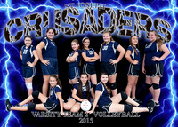 St Joseph Crusaders Varisty Team 2 Volleyball 2015