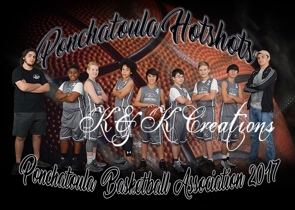 5x7 11-12 Boys Ponchatoula HotShots TEAM