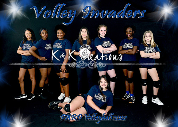5x7 13-17 volley invaders team