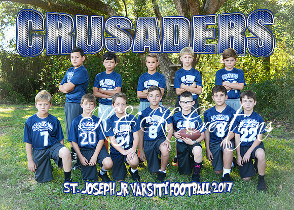 5X7 SJS JR VARSITY FOOTBALL TEAM