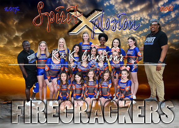 5x7 FIRECRACKERS team