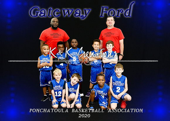 5X7 5-6 BOYS GATEWAY FORD TEAM