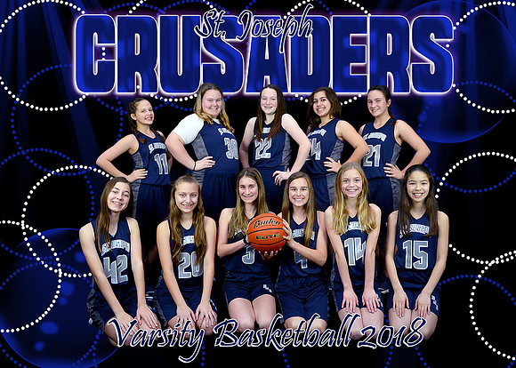 5X7 SJS GIRLS VARSITY BASKETBALL 2018