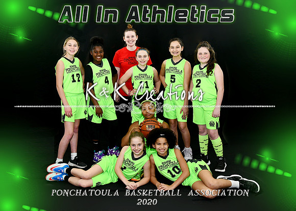 5X7 9-11 GIRLS ALL IN ATHLETICS