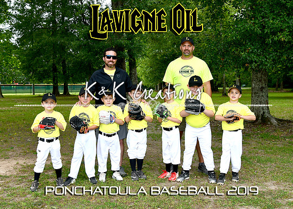 5x7 Boys 6CP Lavigne Oil Team