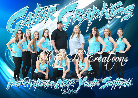 5X7 GATOR GRAPHICS 13-18GIRLS