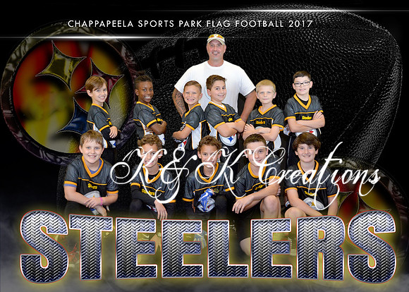 5X7 STEELERS TEAM 9-11