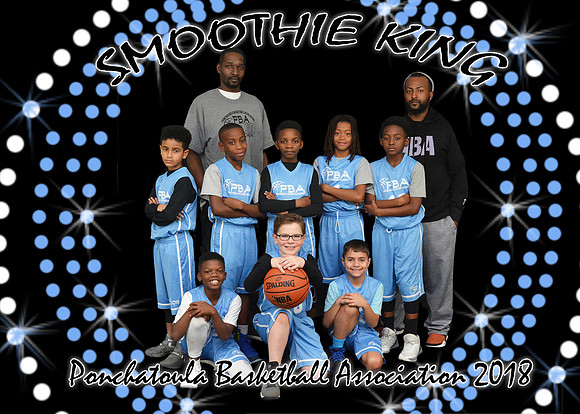 5X7SMOOTHIE KING 9-10B TEAM