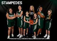 5X7 9-11GIRLS STAMPEDES TEAM