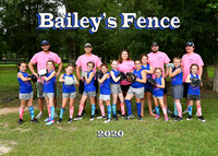 7-8 girls Bailey's Fence