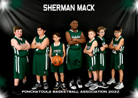 5x7 9-10 boys SHERMAN MACK team