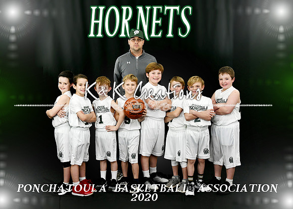5X7 7-8 BOYS HORNETS TEAM