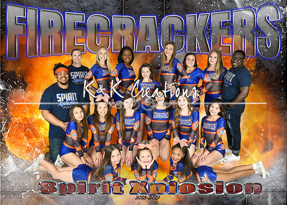 5X7 FIRECRACKERS TEAM