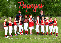 Girls 7-8 Popeyes