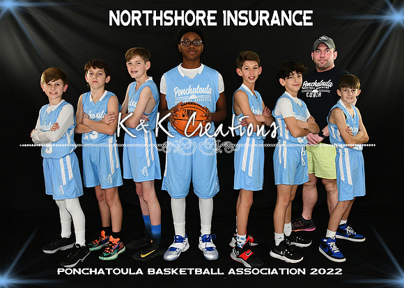 5X7 11-12 BOYS NORTHSHORE INSURANCE TEAM