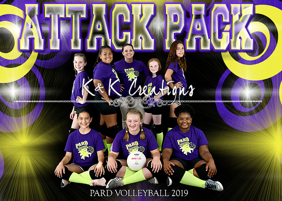 5x7 attack pack team