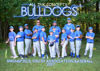 5X7 ALL INK CONCEPTS BULLDOGS