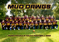 5x7 MUD DAWGS TEAM