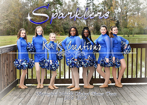 5x7 SMS Sparklers Dance Team