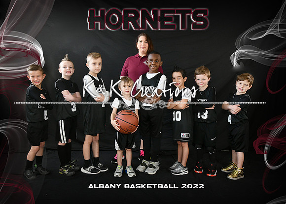 5X7 BOYS 4-6 HORNETS JESSICA TEAM
