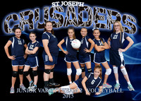 St Joseph Crusaders JR Varsity Team2 Volleyball 2015