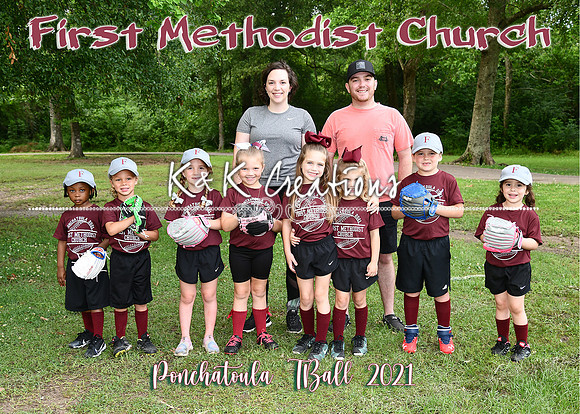 5x7 tball first methodist church team