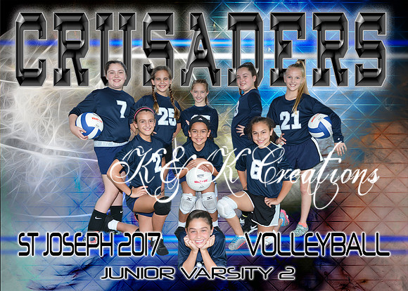 5X7 JV2 VOLLEYBALL SJS TEAM PICTURE