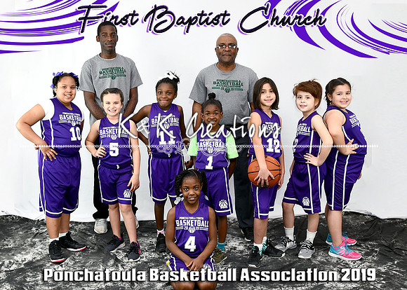 5x7 Girls 7-8 FIRST BAPTIST CHURCH TEAM