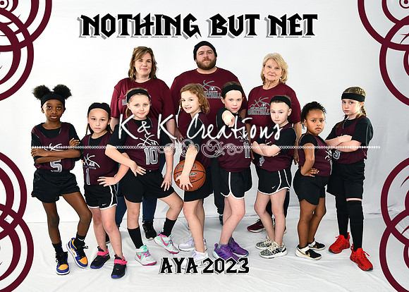 5X7 NOTHING BUT NET HOLLY PAUL SUE TEAM