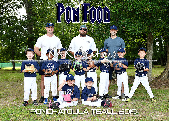 5x7 Tball Pon Food TEAM
