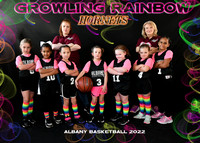 Girls 4-6 GROWLING RAINBOW HORNETS - Coach Sue