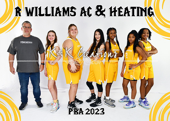 5X7 R WILLIAMS 12-18 TEAM
