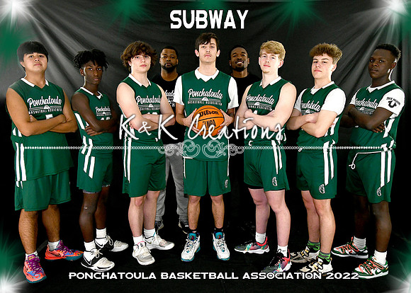 5x7 15-18boys SUBWAY team