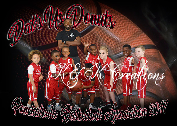 5x7 5-6 Boys DATS US DONUTS TEAM