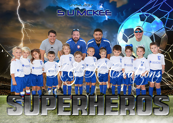 5X7 5U MCKEE SUPERHEROS