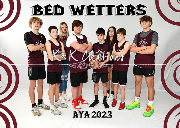 5X7 B13-14 BED WETTERS TEAM