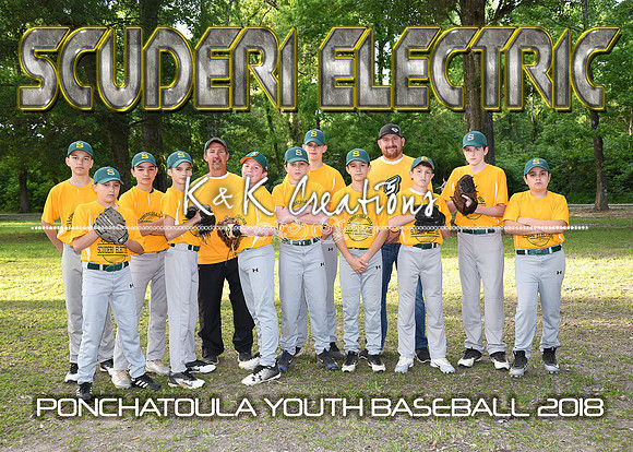 5x7 13-14B SCUDERI ELECTRIC TEAM