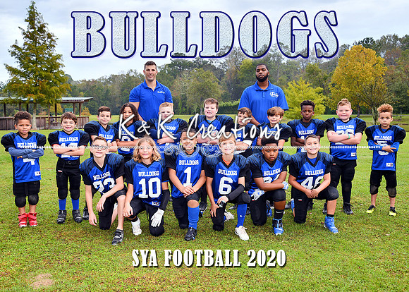 5X7 7-8 SYA FOOTBALL TEAM