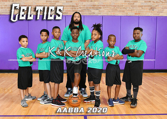 5X7 CELTICS TEAM