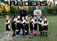 5X7 FLAG RAIDERS FOOTBALL TEAM